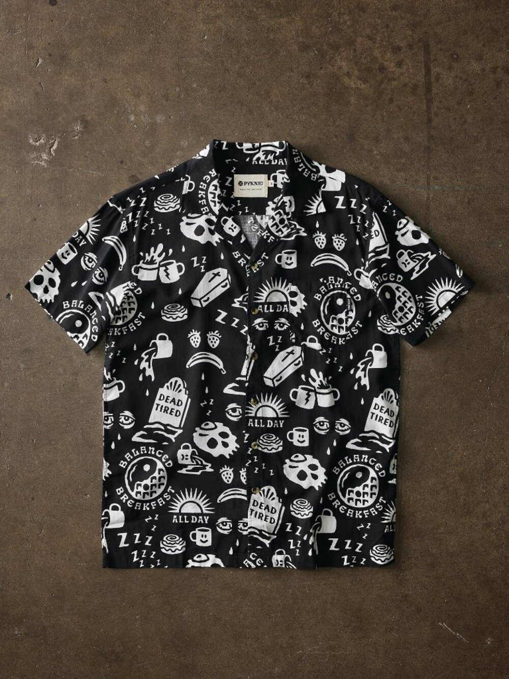 Dead Tired Coffee Casual Button Down Shirt Women
